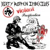 Dirty Rotten Imbeciles - "Violent Pacification" EP7"