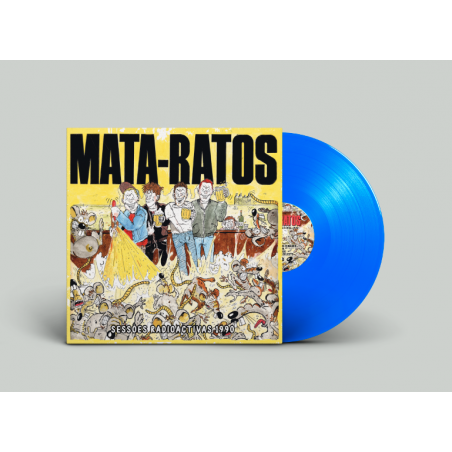 Mata-Ratos – “Sessões Radioactivas 1990″ – LP blue