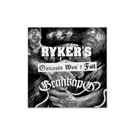 Ryker's / Grankapo - "Outcasts Won't Fall" - Split 7" (3 colour options)