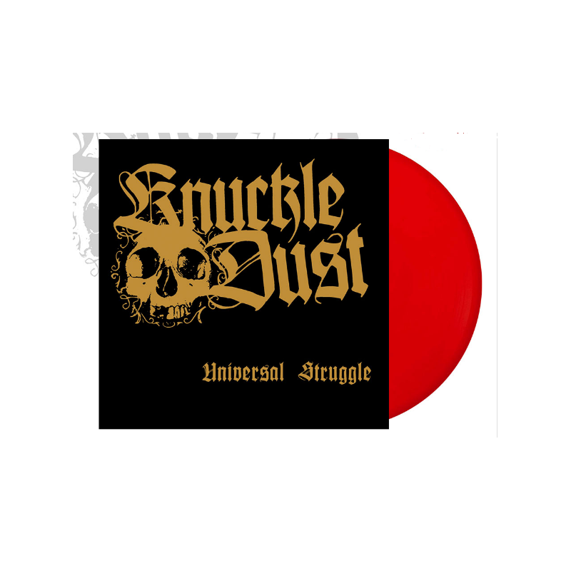 Knuckledust ‎– "Universal Struggle" - LP Red Vinyl