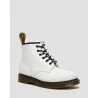 Dr.Martens 101 YS White Smooth 6-Eye Boots