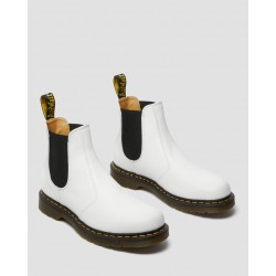 Dr.Martens 2976 Chelsea Boots White Smooth