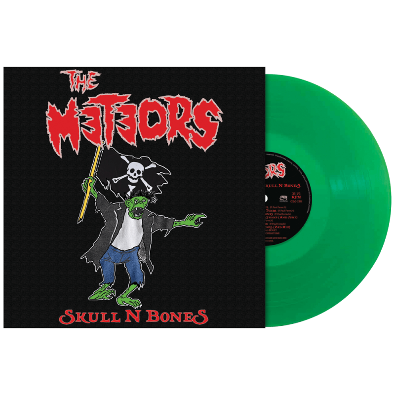Meteors, The - "Skull N Bones" - LP (Green Vinyl)