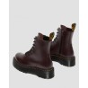 Dr.Martens Jadon Burgundy Smooth Leather Platform Boots