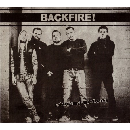 Backfire! - "Where We Belong" - CD