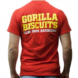 Gorilla Biscuits - "Hold Your Ground" - T-Shirt Red
