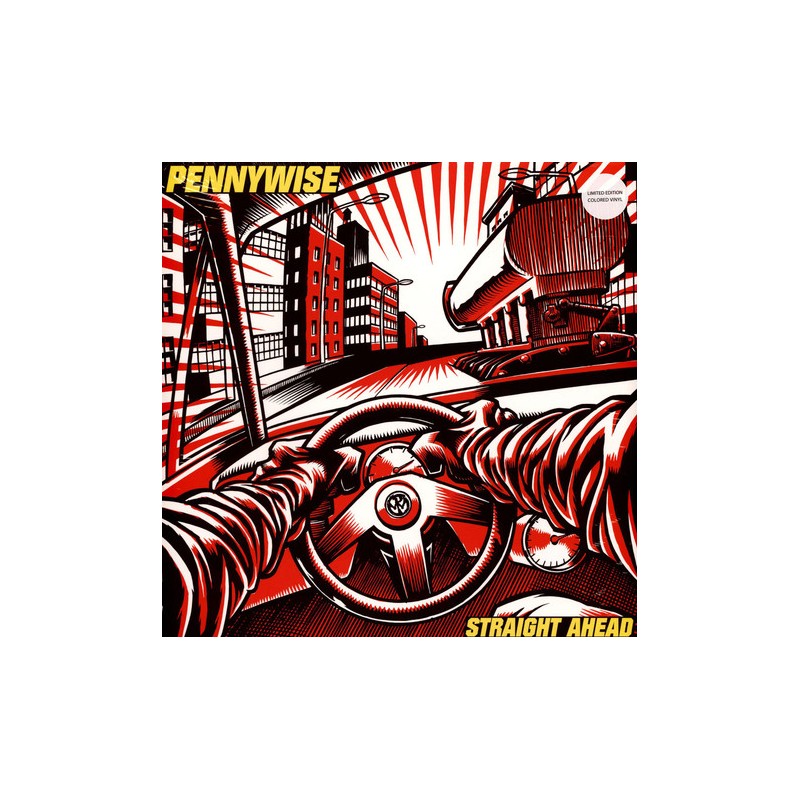 Pennywise "Straight Ahead" Red / Black Galaxy Vinyl Edition