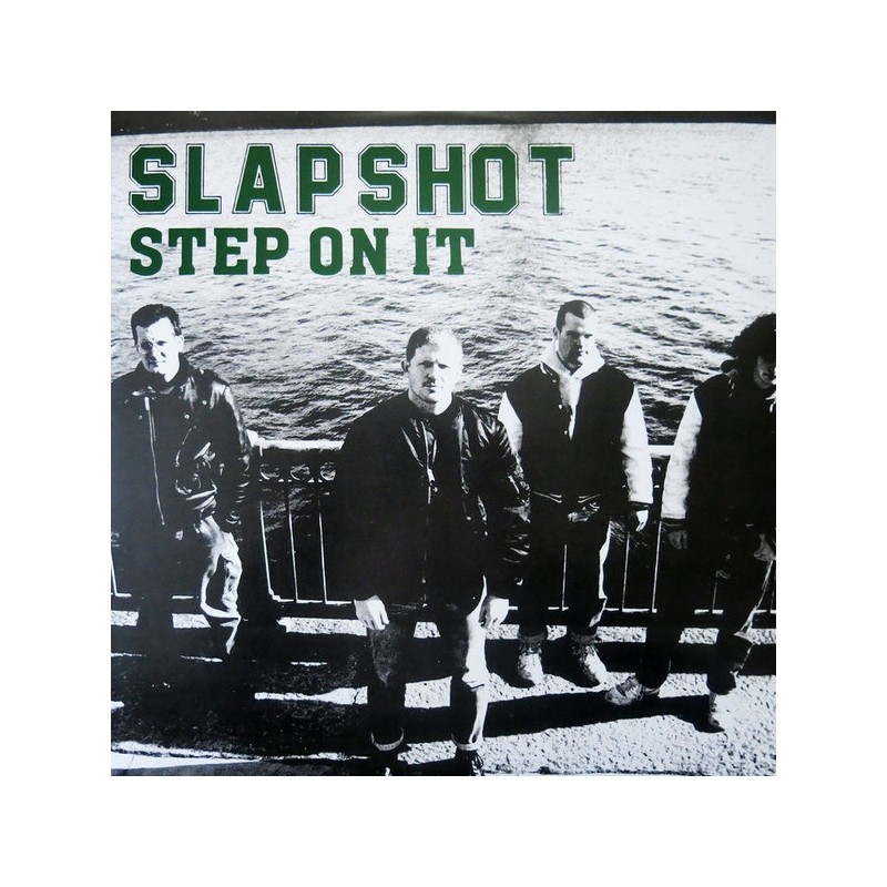 Slapshot - "Step On It" - LP (White Vinyl)