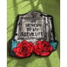 Trust No One - "In Memory Of My Social Life..." - Tufted Handmade Rug