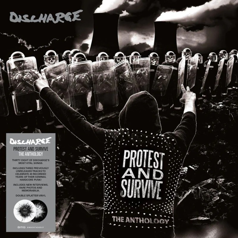 Discharge - "Protest and Survive - The Anthology" - Double LP (Splatter Vinyl)