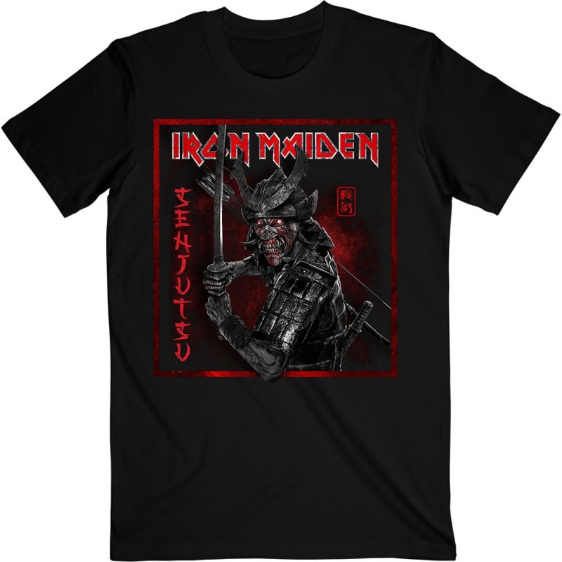 Iron Maiden - "Senjutsu Cover Distressed" - T-Shirt