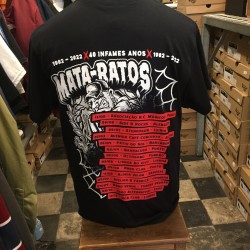 Mata-Ratos - "40 anos Tour Dates" - T-Shirt