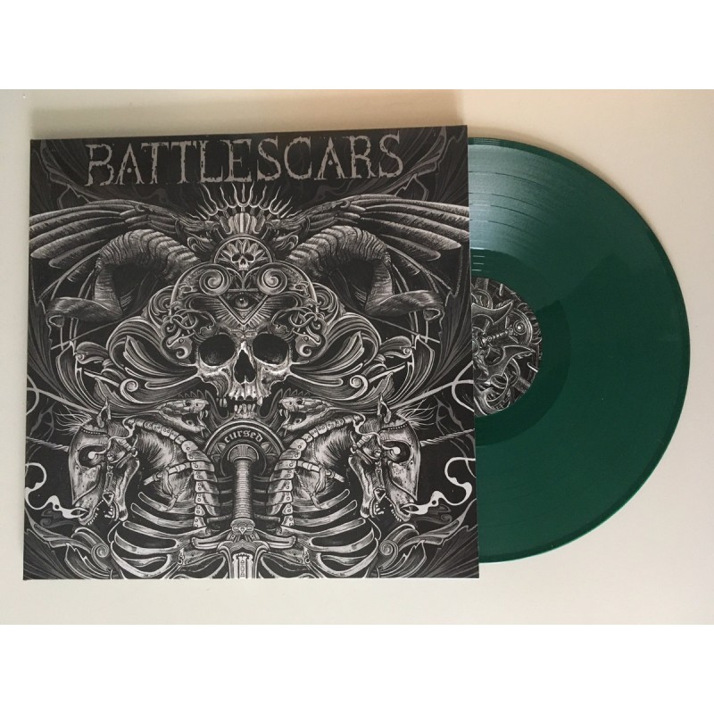 Battlescars - "Cursed" - LP (Green Vinyl)