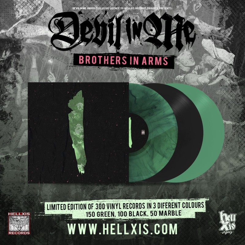 Devil In Me - "Brothers In Arms" - LP Vinyl (2 colours available)