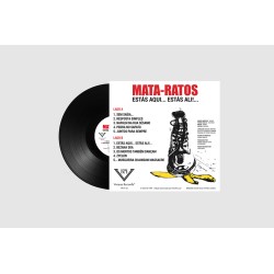 Mata-Ratos - "Estás Aqui... Estás Ali..." - LP Vinyl