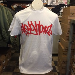 Neighborz T-Shirt White w/ Red Logo