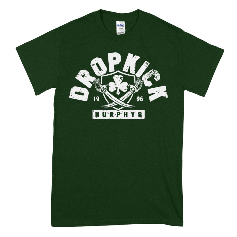Dropkick Murphys "Bruin Badge" T-Shirt Forest Green