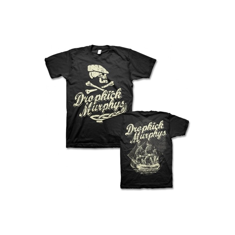 Dropkick Murphys "Scally Skull Ship" T-Shirt