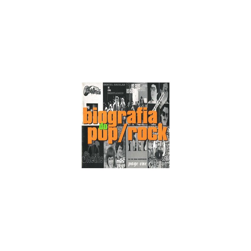 Various ‎– "Biografia Do Pop/Rock" - 2xCD