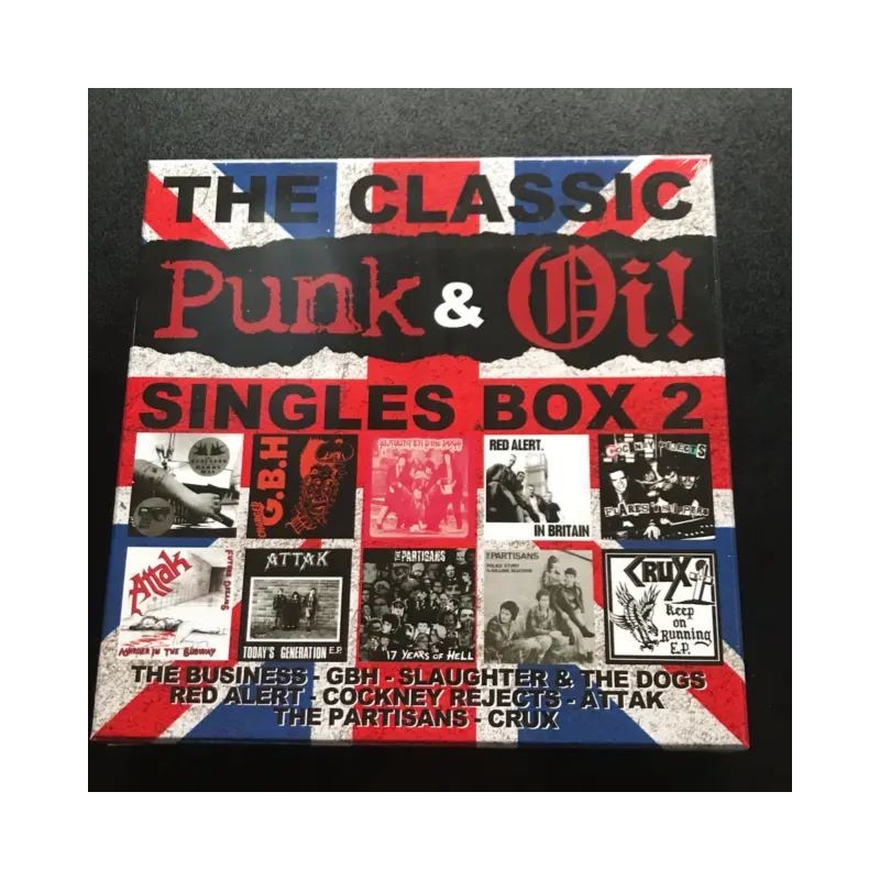 V/A - THE CLASSIC PUNK & OI! SINGLES BOX VOL. 2  vinyl 7"