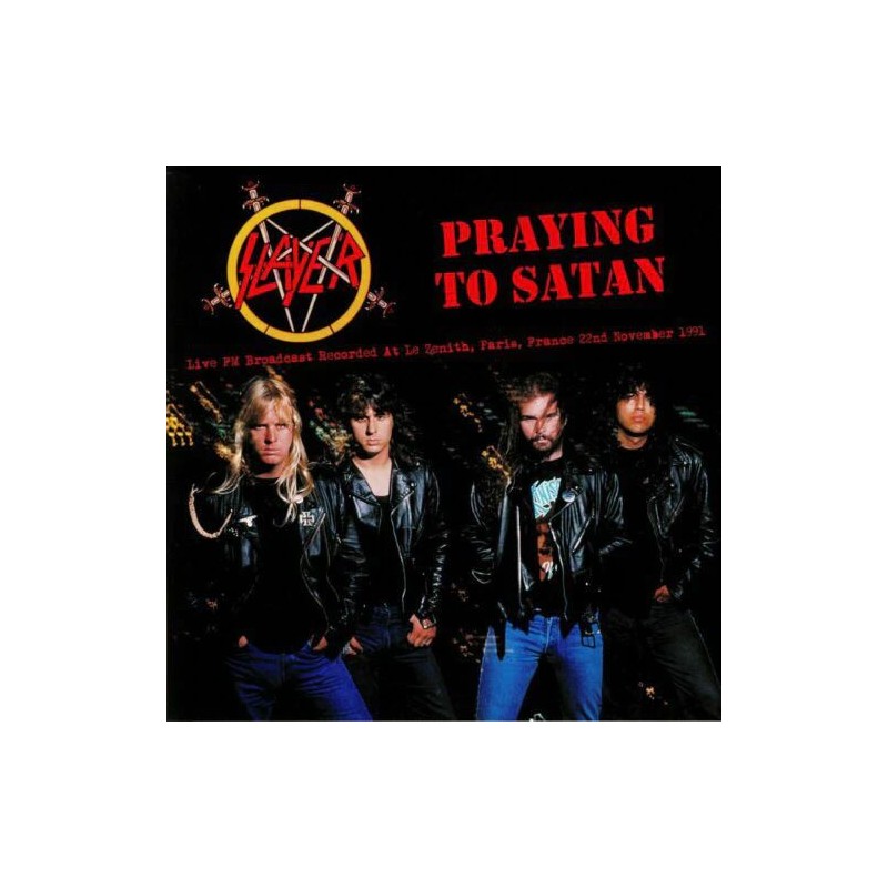 Slayer "Praying To Satan - Live in Paris 1991" 12" Vinyl