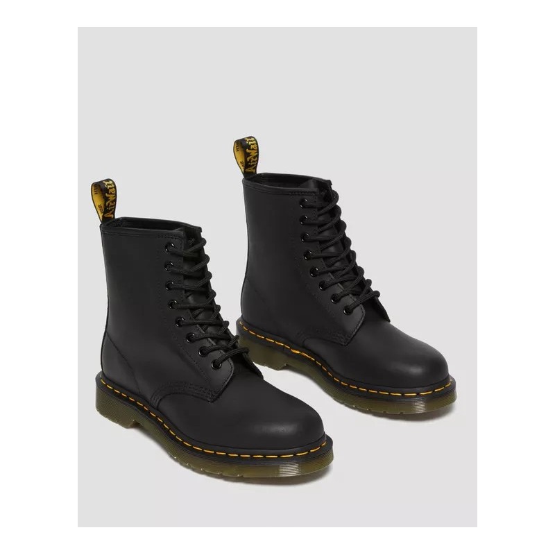 Dr.Martens 1460 Black Greasy Leather Boots