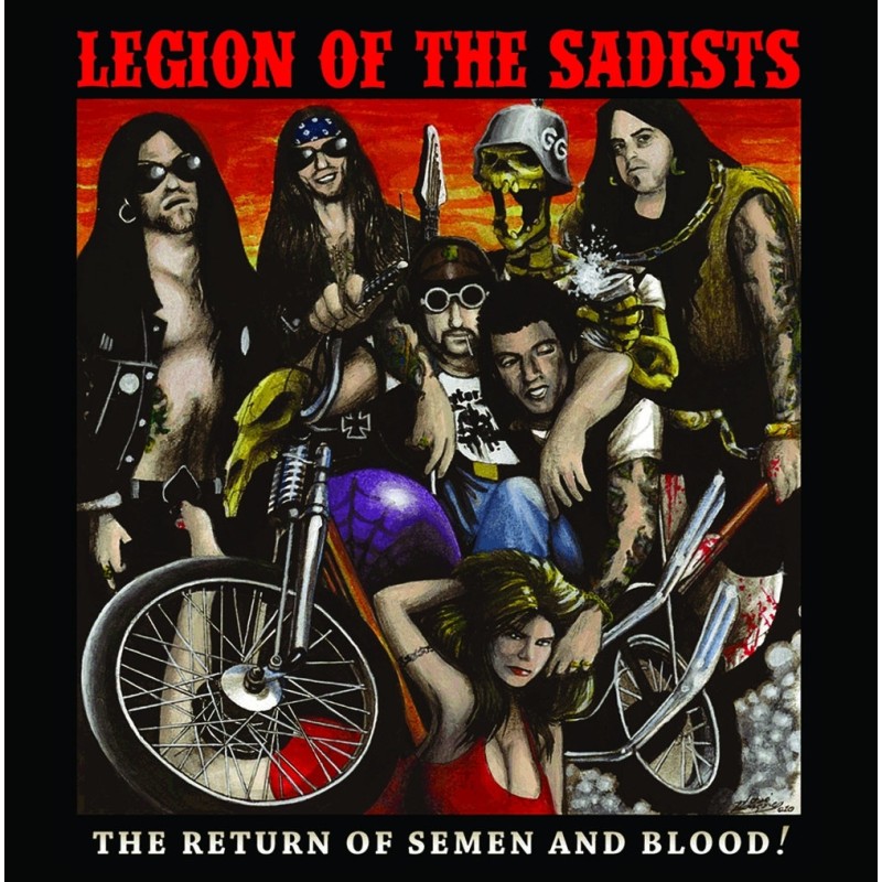 Legion Of The Sadists "The Return of Semen and Blood" CD