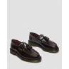 Dr.Martens Adrian Arcadia Leather Loafers Cherry Red