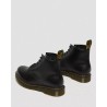 Dr.Martens 101 YS Black Smooth Leather 6-Eye Boots