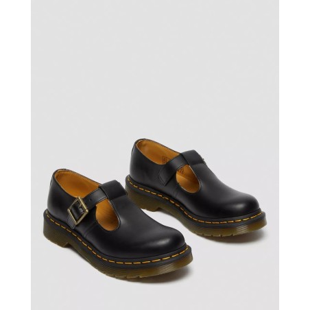 Dr.Martens Polley Mary Janes Black Smooth