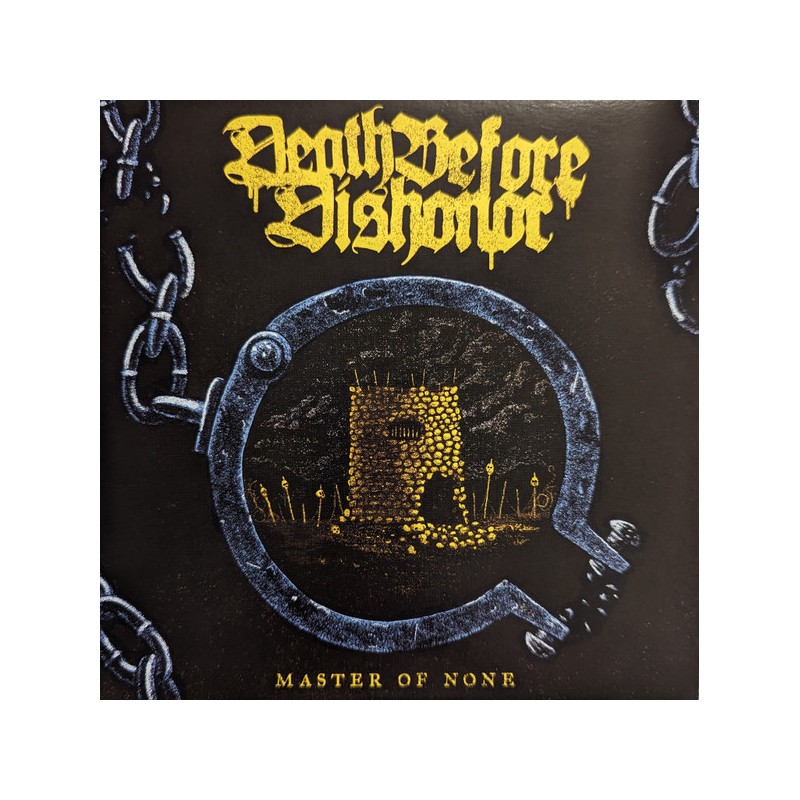 Death Before Dishonor "Master Of None" 7" Vinyl Blue