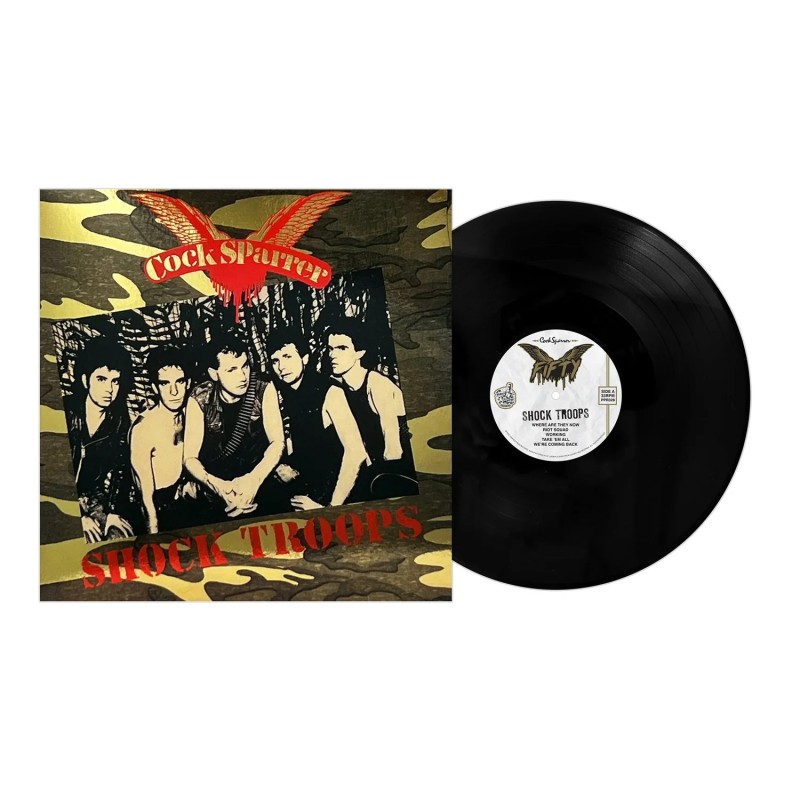 Cock Sparrer "Shock Troops" LP 50th anniversary Vinyl