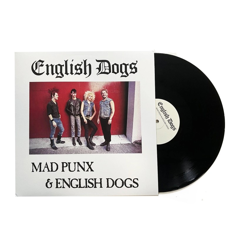 English Dogs "Mad Punx & English Dogs" LP Vinyl