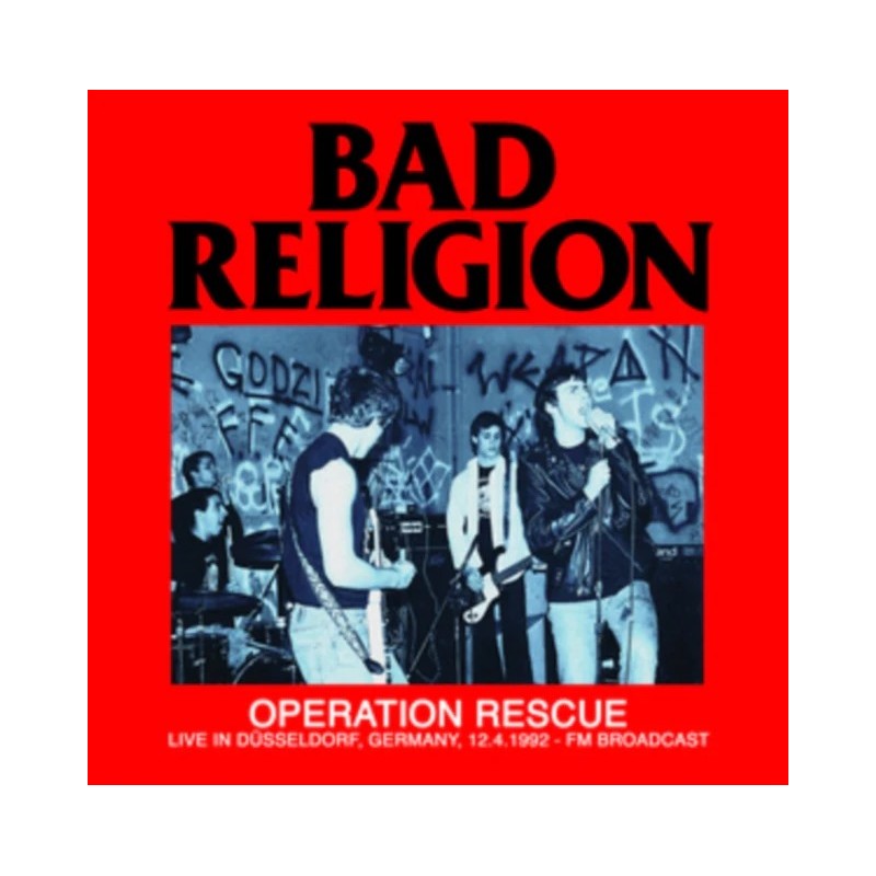 Bad Religion "Operation Rescue: Live in Düsseldorf 1992" Vinyl