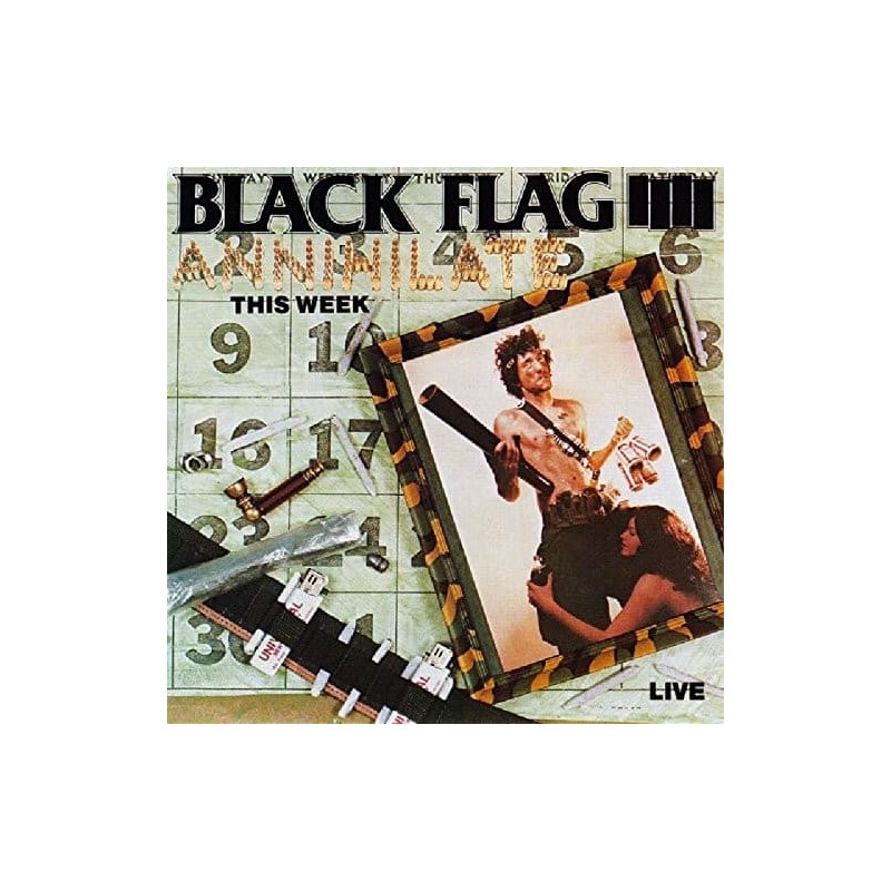 Black Flag "Annihilate This Week" EP 12" Vinyl