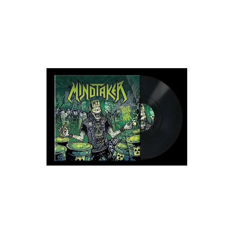 Mindtaker "Toxic War" Vinyl 12" Black LP