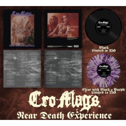 Cro-Mags "Near Death Experience" LP Vinyl Limited Repress 2023 (two colors)