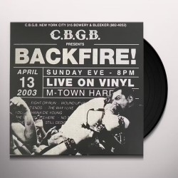 Backfire! "Live At CBGB's"...