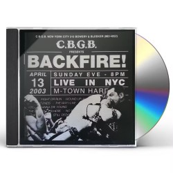 Backfire! "Live at CBGB's" Bonus Tracks CD