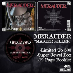 Merauder - "Master Killer" - CD (2021RP)