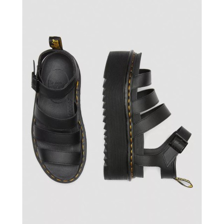 Dr.Martens Blaire Quad Platform Sandals Hydro Leather