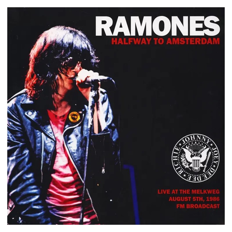 Ramones "Halfway To Amsterdam: Live At The Melkweg August 5th, 1986 FM Broadcast" - 12" Vinyl (Pink)