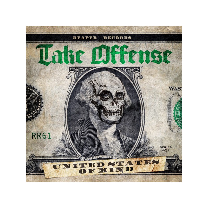 Take Offense ‎– "United States Of Mind"- LP