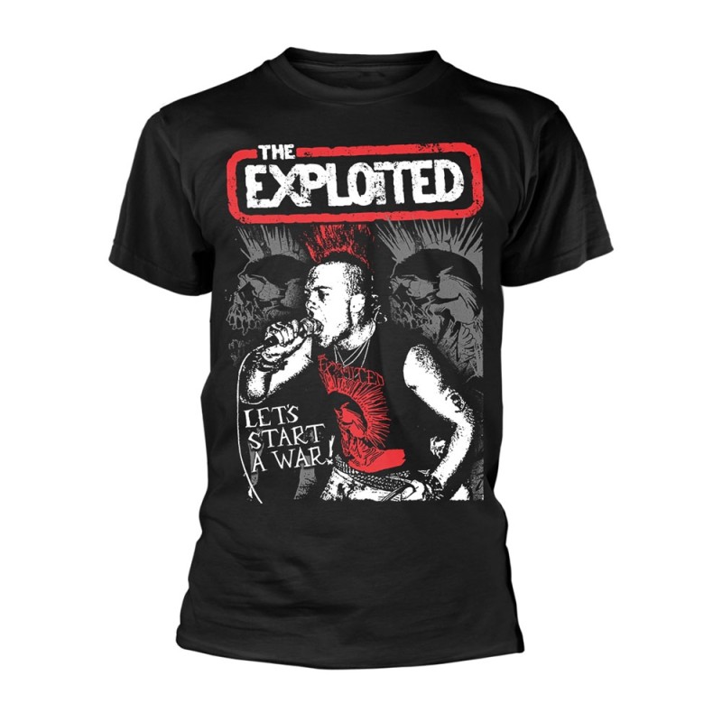 Exploited "Let's Start A War" T-Shirt