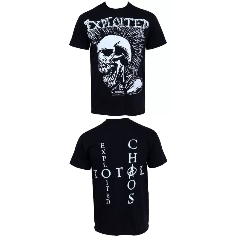 Exploited "Mohican Skull" T-Shirt