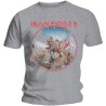 Iron Maiden "Trooper Vintage Circle" Grey T-Shirt