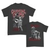 Cannibal Corpse "Chaos Horrific Bootleg" T-Shirt Charcoal