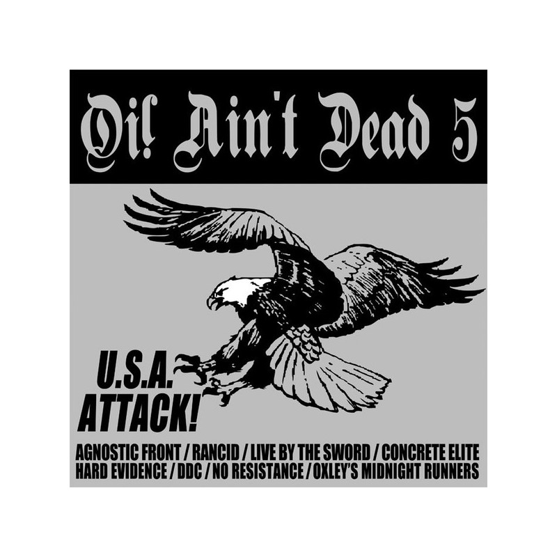 Various ‎– "Oi! Ain’t Dead 5 (U.S.A. Attack!)" - LP