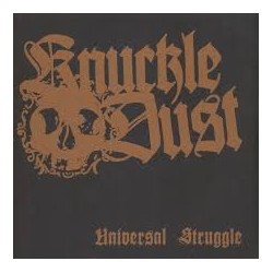 Knuckledust ‎– "Universal Struggle" - LP Red Vinyl