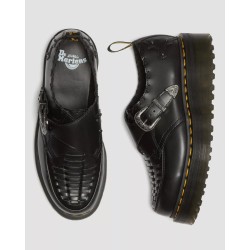Dr.Martens Ramsey Quad Monk creepers Black Smooth